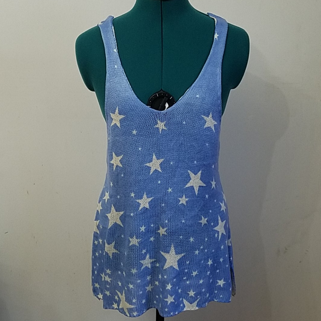 Show Me Your Mumu Blue Star Tank